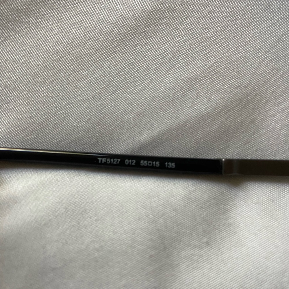 Tom Ford Silver Black Authentic Frames Eyeglasses… - image 1